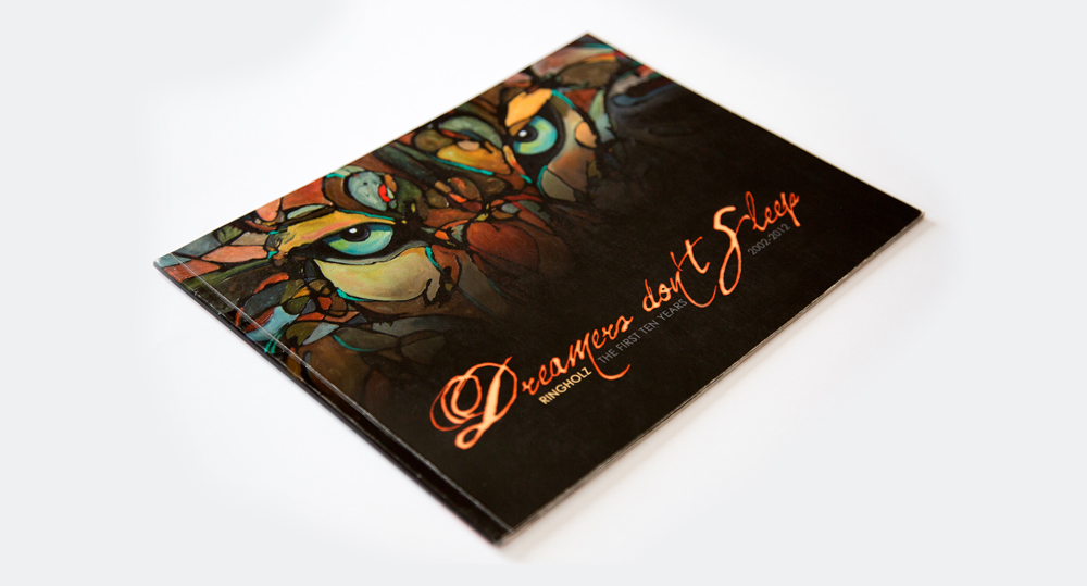 Dreamers Don’t Sleep Book Design for Amy Ringholz