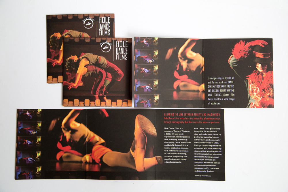 Hole Dance Films Brochure Design