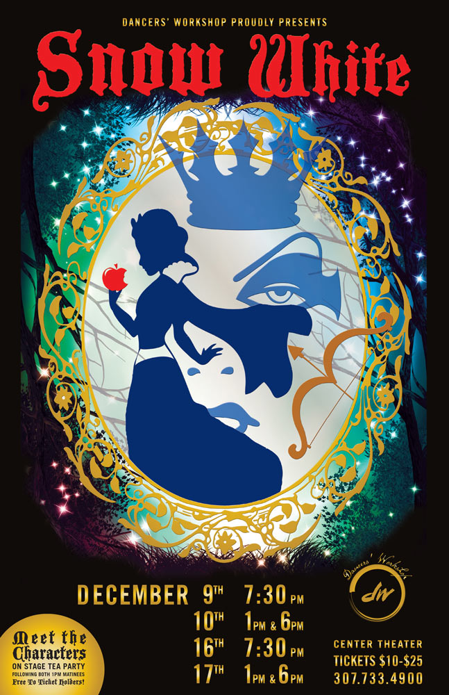 Snow White Performance Poster